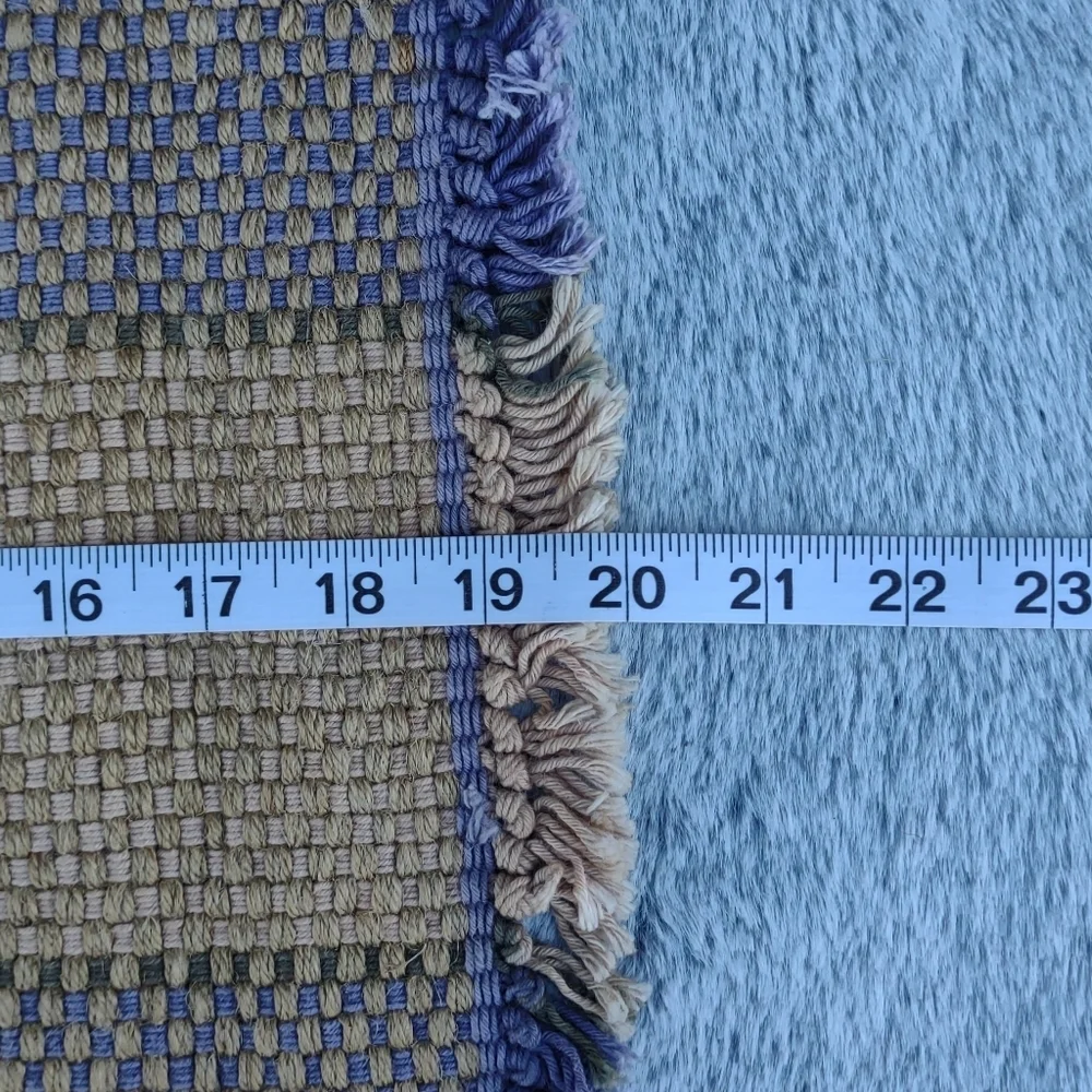 Pier 1‎ Imports Jute Cotton Plaid Placemats Set of 2